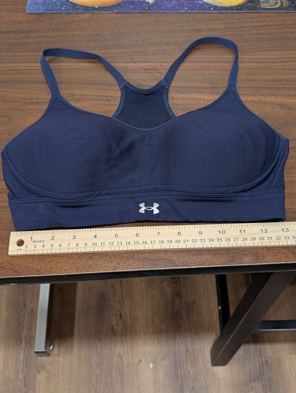 Under Armour Women's Navy High-Support Sports Bra Size Medium